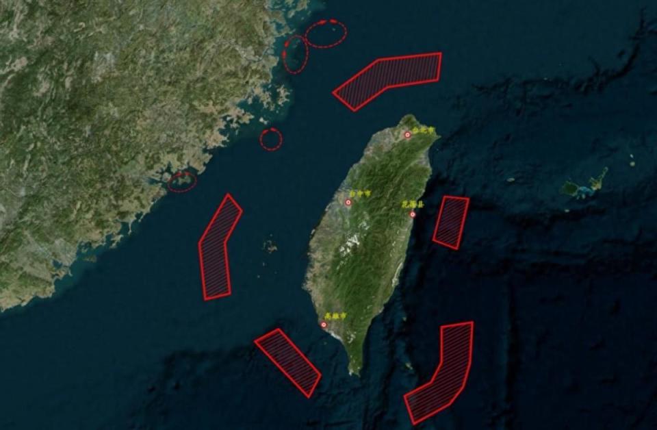 东部战区演习示意图展现国防实力与战略决心，战略演练揭示坚定决心与强大实力