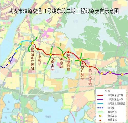 武汉最新地铁12环线重塑城市交通格局，动脉般的交通枢纽