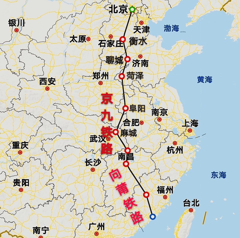 京九高铁最新进展、影响与展望，线路动态大揭秘