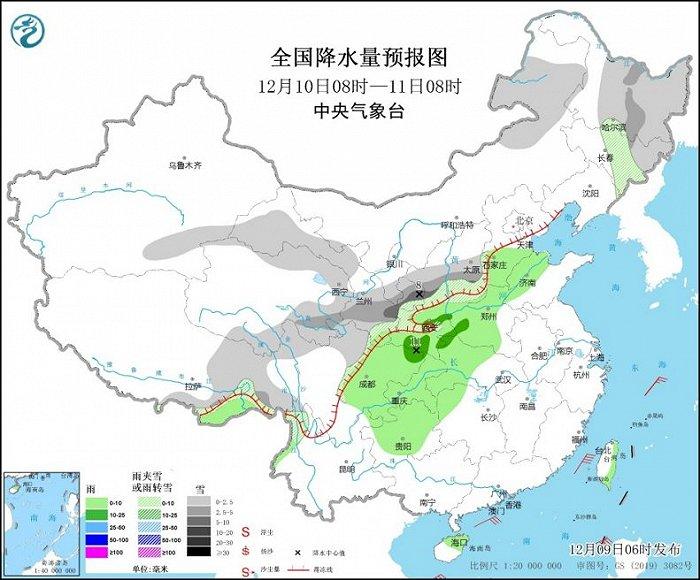 强冷空气持续影响中东部地区，凛冬气息冰封大地