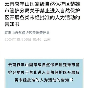 哀牢山捕猎事件，九人擅自进山被捕诉，警示生态红线不可逾越