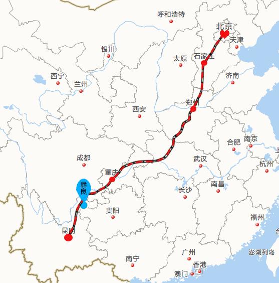 渝昆高铁最新线路图及步骤指南