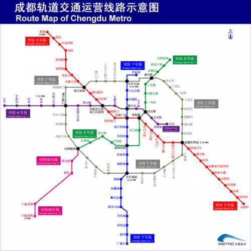 成都地铁最新线路图，探寻自然美景的旅行启示