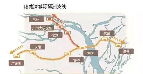 穗莞深城轨最新线路图详解，掌握一站式线路规划