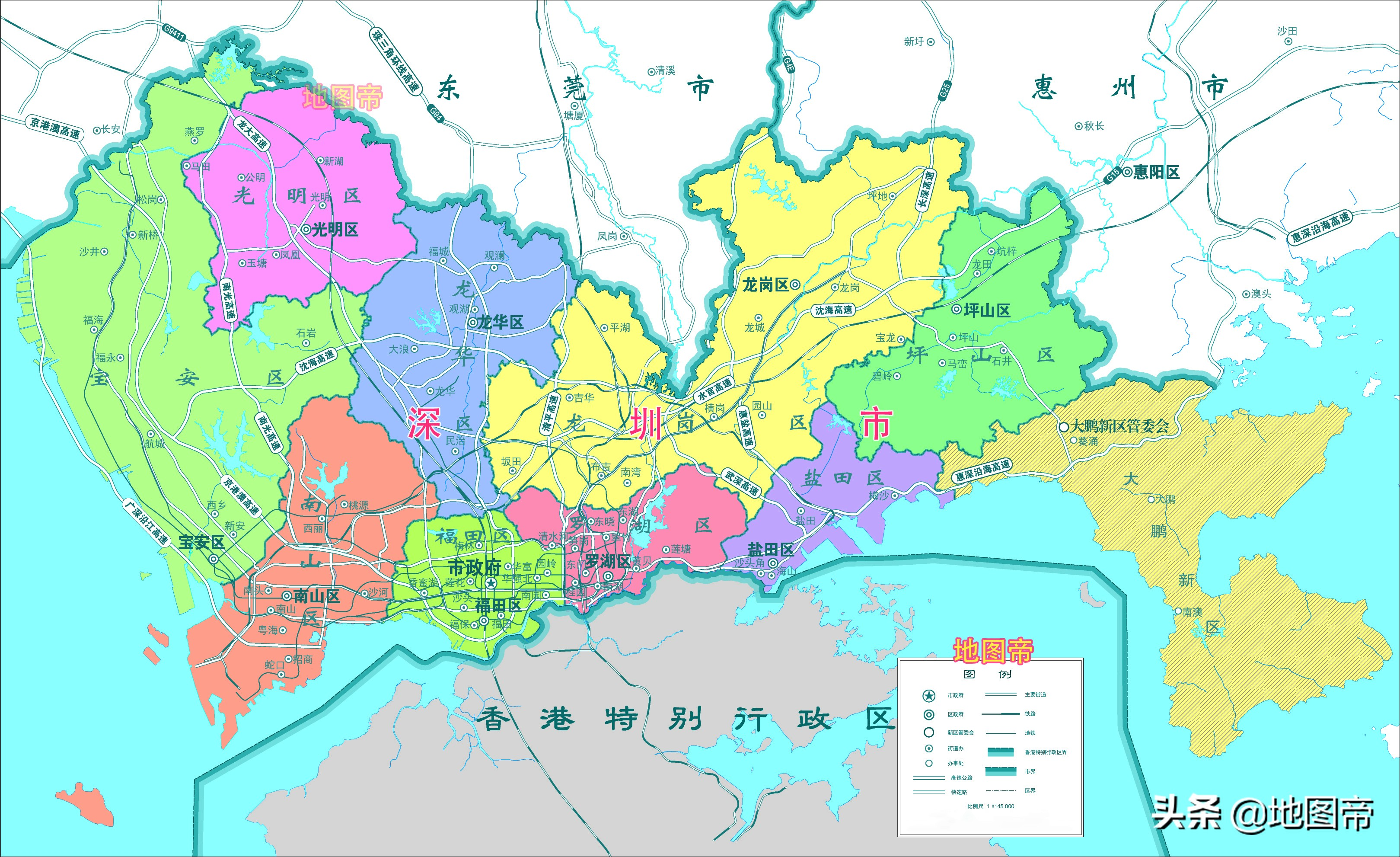 深圳市最新地图高清版，价值及其影响