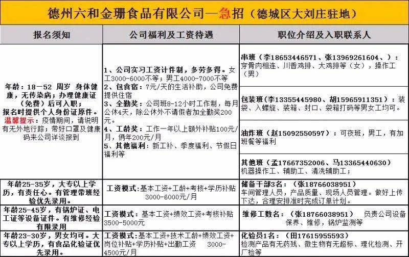 德州招工最新消息长期，求职指南与技能提升详解